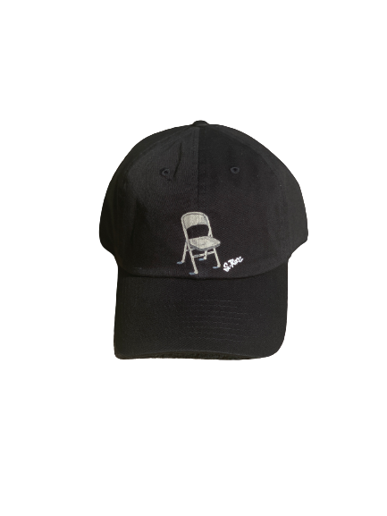 “The Chair” Hand painted strap back adjustable hat