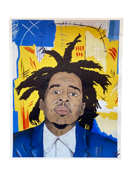 "Basquiat Hov" Art Print (16x20)