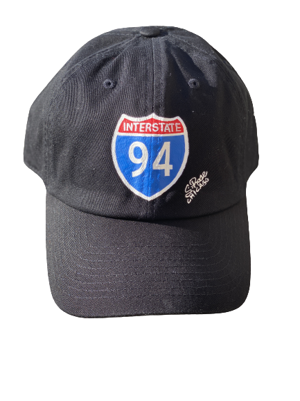 "Chicago 94 Expressway Sign" Hand Painted Strap Back Hat